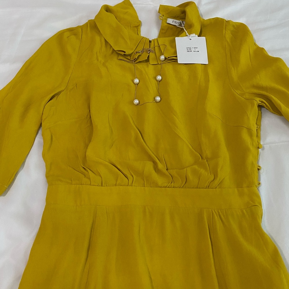 Yellow dress